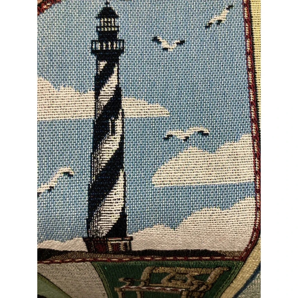 North Carolina Woven Tapestry Blanket Throw 48
